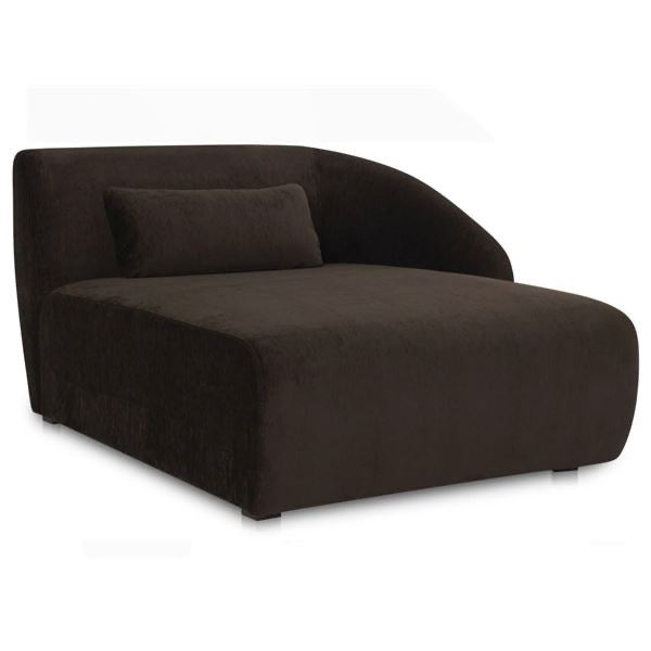 BNIB - Moe's - Amelia Modular Right Arm Facing Chaise Espresso - MSRP $2,549.00 - FO-1015-20 - 50.50