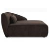 Image 3 : BNIB - Moe's - Amelia Modular Right Arm Facing Chaise Espresso - MSRP $2,549.00 - FO-1015-20 - 50.50