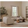 Image 2 : BNIB - Moe's - Fraser Modular Wedge Slipper Chair Off White - MSRP $2,449.00 - FO-1035-05 - 62.5" W 