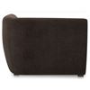 Image 3 : BNIB - Moe's - Amelia Modular Corner Chair Espresso - MSRP $2,099.00 - FO-1013-20 - 45.50" W x 45.50