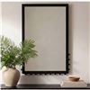 Image 2 : New - Moe's - Figaro Wall Mirror in Black - MSRP $479.00 - FI-1127-02 - 25.0â€ W X 1.5â[x=