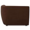 Image 3 : BNIB - Moe's - Amelia Modular Corner Chair Chestnut - MSRP $2,099.00 - FO-1013-03 - 45.50" W x 45.50