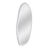 Image 4 : BNIB - Moe's - Foundry Oval Mirror in White - MSRP $939.00 - FI-1113-18 - 28.0" W X 1.5"Dx50.0"H