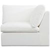 Image 1 : BNIB - Moes - Miles Outdoor Modular - Corner Chair - White - MSRP $1,899 - MO-1015-18 - 40" W x 40" 
