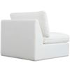 Image 3 : BNIB - Moes - Miles Outdoor Modular - Corner Chair - White - MSRP $1,899 - MO-1015-18 - 40" W x 40" 