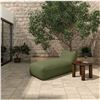 Image 2 : BNIB - Moe's - Lirio Outdoor Chaise in Green - MSRP $2,399.00 - AZ-1003-16 - 39"W x 78"D x 31.5"H