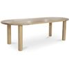 Image 2 : BNIB - Moe's - Milo Large Dining Table in Oak (Only Top) - MSRP $3,399.00 - FC-1002-24 - 96.0â[x=#83
