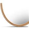 Image 2 : BNIB - Moe's - Alcott 40" Oval Mirror in Natural Finish Oak - MSRP $706.00 - BC-1148-24 - 32â[x=#836