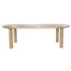 Image 4 : BNIB - Moes - Milo Small Dining Table Oak - MSRP $2,999 - FC-1001-24-0 - 78" W x 39" D x 30" H