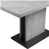 Image 3 : BNIB - Moes - Hanlon Dining Table Light Grey - MSRP $1,025 - ER-2064-29-0 - 53" W x 32" D x 30" H