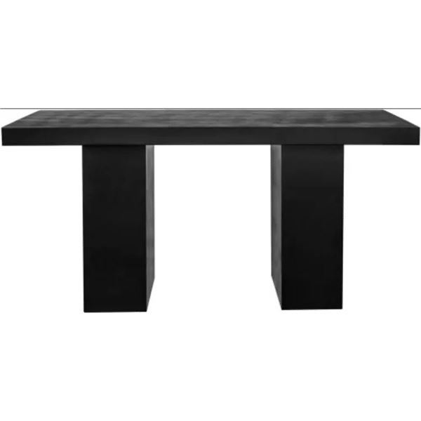 BNIB - Moe's Home Collection - Only Top Aurelius 2 Outdoor Dining Table in Black Fiber-Reinforced Co