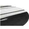 Image 5 : BNIB - Moes - Celia Oval Dining Table Panda Marble - MSRP $3,949 - JD-1075-37-0 - 72" W x 40" D x 30