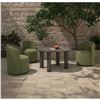 Image 5 : BNIB - Moe's - Deacon Outdoor Dining Table in Deep Bronze - MSRP $4,199.00 - FI-1123-31 - 60.0â[x=#8