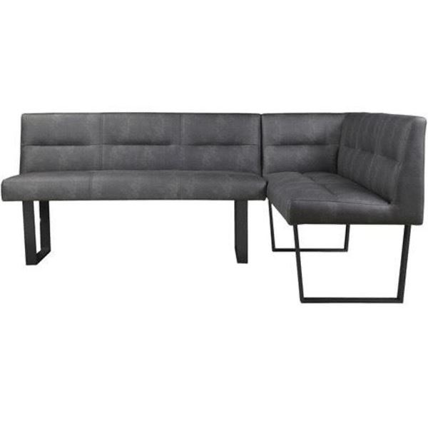 New Open Box - Moe's - Hanlon Corner Bench in Dark Grey - MSRP $2,449.00 - ER-2066-25 - 81.0â[x=#836
