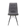 Image 2 : BNIB - Moes - Morrison Side Chair Grey (Single Chair) - MSRP $345 - ER-2029-15-1 - 18" W x 25" D x 3