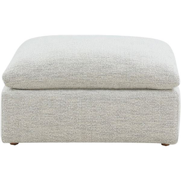 BNIB - Moes Terra Condo Ottoman - Coastside Sand - MSRP $1499 - YJ-1014-49 - 38"W x 38"D x 18.5"H
