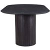 Image 5 : BNIB - Moes - Povera Dining Table Black - MSRP $2,849 - JD-1045-02-0 - 86" W x 42" D x 30" H