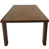 Image 3 : BNIB - Moe's Marina Outdoor Dining Table - Brown - Msrp $3299 - TA-1004-03-0 - 82" W x 42" D x 30" H