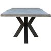 Image 3 : BNIB - Moe's Edge Dining Table - Small - Msrp $2299 - UH-1018-29-0 - 84"L x 40"W x 30"H