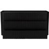 Image 2 : BNIB - Moe's - Povera 6 Drawer Dresser in Black - MSRP $2,849.00 - JD-1062-02 - 51.0" W X 20.0" D X 