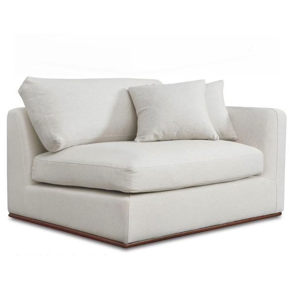BNIB - Moes - Rue Modular - Right Arm Facing Chair - Off-White - MSRP $2,099 - MO-1008-18 - 47.6" W