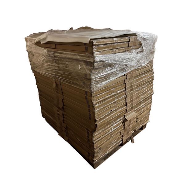 Pallet of approx. 47in Round Glass Tops - Qty: Approx 30 pcs