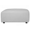 Image 3 : BNIB - Moes - Lyric Modular - Ottoman - Oatmeal - MSRP $729 - MT-1026-34 - 41" W x 39" D x 17" H