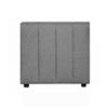 Image 4 : BNIB - Moes - Lyric Modular - Slipper Chair - Grey - MSRP $729 - MT-1024-15 - 32" W x 39" D x 29" H