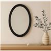 Image 4 : BNIB - Moe's - Antoni Mirror - Large - Black - MSRP $999.00 - Item # PZ-1014-02 - 36" W x 1.5" D x 4
