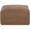 Image 3 : BNIB - Moe's - 4pc Isla Mocha Modular Set - Includes Left Arm Facing Chair, Ottoman, Slipper Chair, 
