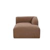 Image 5 : BNIB - Moe's - 4pc Isla Mocha Modular Set - Includes Left Arm Facing Chair, Ottoman, Slipper Chair, 
