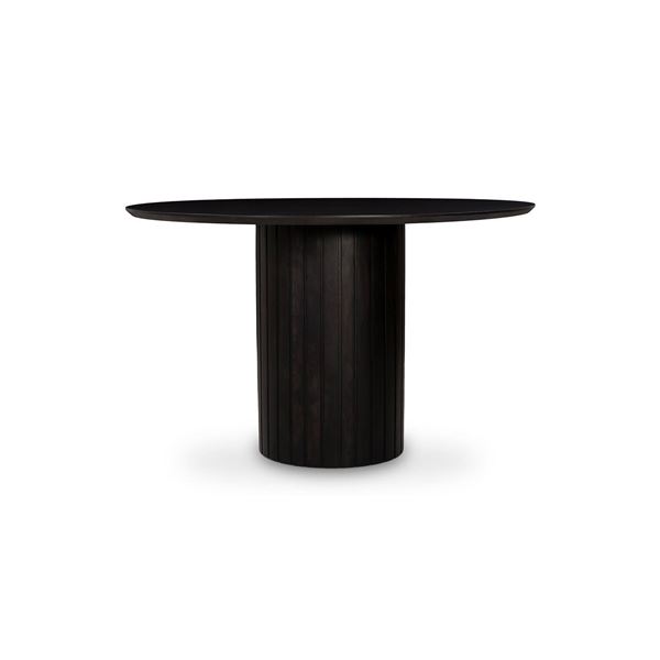 BNIB - Moes - Povera Round Dining Table Black - MSRP $1,999 - JD-1059-02-0 - 48" W x 48" D x 30" H