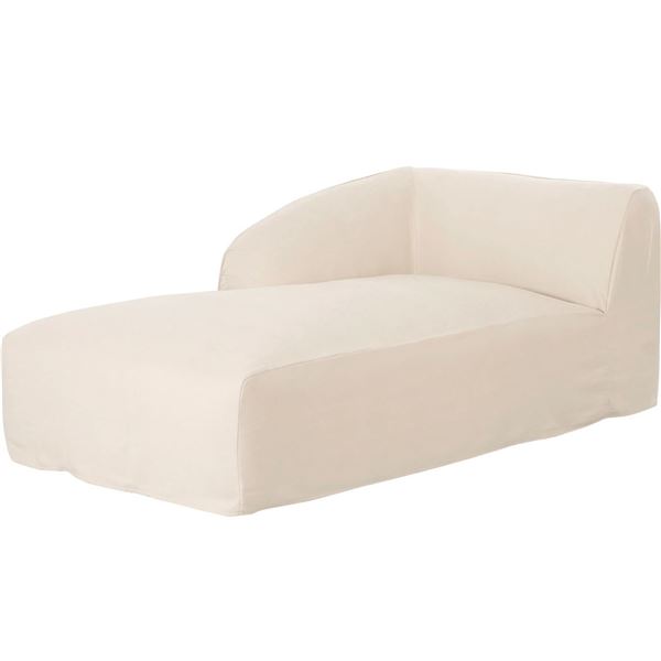 BNIB - Moe's - Isla Modular Beige Right Arm Facing Chaise - MSRP $2,749.00 - Item # OA-1084-34 - 44"