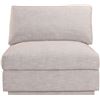 Image 1 : BNIB - Moe's - Justin Modular Slipper Chair - Taupe - MSRP $1,349 - Item # RN-1103-39 - 38" W - 38" 