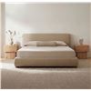 Image 6 : BNIB - Moe's - Beau Storage Bed - Queen - Warm Beige - MSRP $2,749 - Item # RN-1157-34 - 71.00" W - 