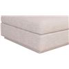 Image 3 : BNIB - Moe's - Justin Modular Ottoman - Taupe - MSRP $929 - Item # RN-1101-39 - 38" W - 36" D - 22" 