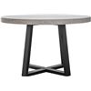 Image 1 : BNIB - Moe's Vault Dining Table - White - Msrp $1849 - VH-1002-18-0 - 47"L x 47"W x 30"H