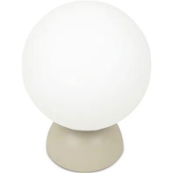 New - Moe's - Ovi Table Lamp Soft Beige - MSRP $159 - EL-1004-34 - 6" W x 6" D x 8" H