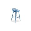 Image 6 : New - Moe's - Piazza Outdoor Barstool - Blue - Set of Two - MSRP $289 - Item # QX-1004-26 - 19.29" W