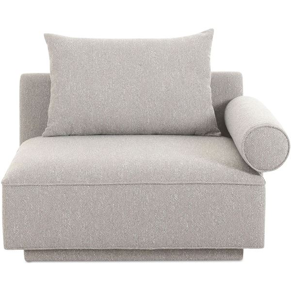 BNIB - Moes - Rosello Modular - Right Arm Facing Chair - Light Grey - MSRP $1,299 - OA-1009-29 - 41.