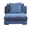 Image 1 : BNIB - Moe's Tumble Modular Slipper Chair - Navy - MSRP $1149 - UB-1008-46 - 43.5"W x 43.5"D x 21"H