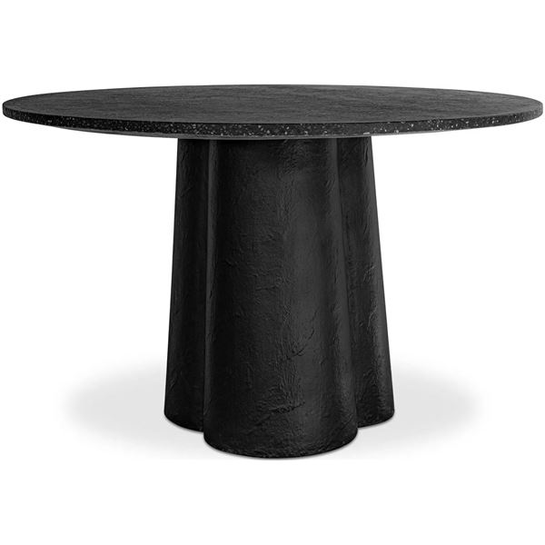 BNIB - Moe's Mono Dining Table - Black - Msrp $2099 - VH-1017-02-0 - 47"W x 47"D x 30"H
