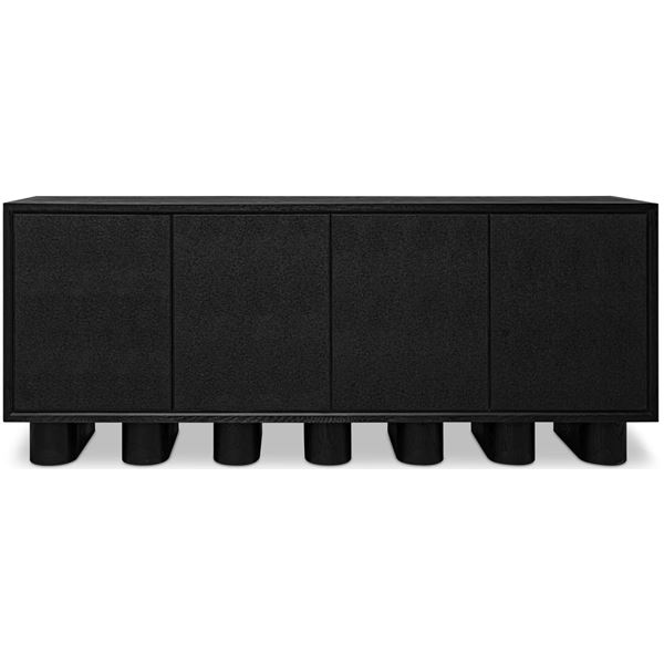 BNIB - Moe's Marcelle Sideboard - Black - MSRP $3,899 - VL-1099-02 - 80"W x 17.75"D x 32.63"H
