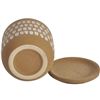 Image 2 : BNIB - Moe's Home Collection - Botanical Planter - Natural - VZ-1029-24 - 4.5"W x 4.5"D x 4.5"H