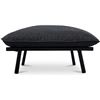 Image 1 : BNIB - Moes - Morgan Outdoor - Ottoman - Speckled Charcoal - MSRP $1,149 - MO-1026-07 - 29.1" W x 26
