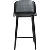 Image 3 : New - Moe's - Looey Counter Stool - Set of 2 - Black - MSRP $289.00 - Item # QX-1008-02 - 18" W x 20