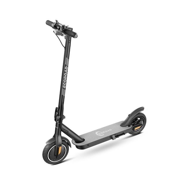 Open box - EcoRoad EC6 Folding Electric Scooter - Balck - 400W Motor, 30 KM/H Speed, 8.5" Pneumatic