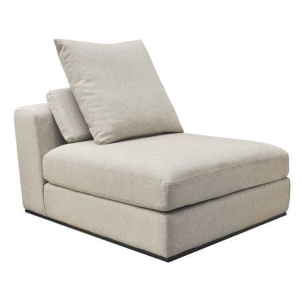 BNIB - LH Home Sullivan Sectional Armless - Alba Stone, RV: $2,025.00 CAD (DAV013-ARML) - 34.6 x 43