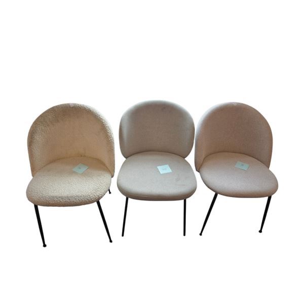 3-Pcs Pink City Imports Assorted Dining Chairs - RV $245 Each...