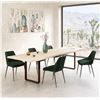 Image 4 : BNIB - Moe's - Wilks Dining Table - MSRP $3,899.00 - Item # PP-1014-18 - 118" W x 39" D x 30" H
